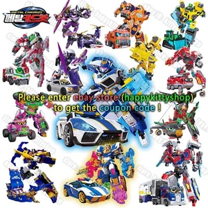 Metal Cardbot 7-11" Transform Figure Boys Kids Toy Car Truck Plane Vehicle Robot - Picture 1 of 109