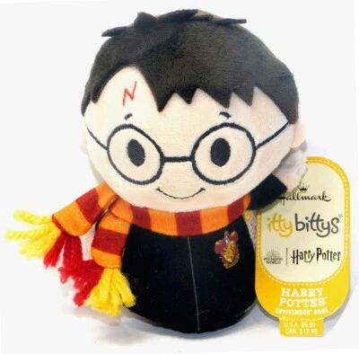 Figura de peluche Hallmark Itty Bittys Harry Potter con túnicas de Gryffindor ¡EN MANO! Foto 1 de 2