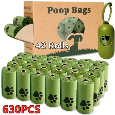 Dog Poop Bags Large Doggy Biodegradable Pet Poo Waste Bags Heavy Duty Bag 1440