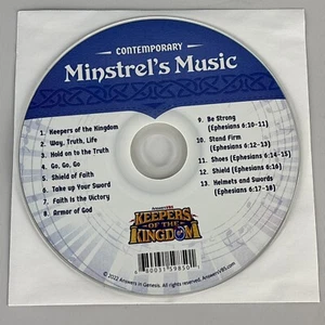 Answers KEEPERS OF THE KINGDOM 2023 VBS Songs Contemporary Music CD in Genesis - Foto 1 di 3