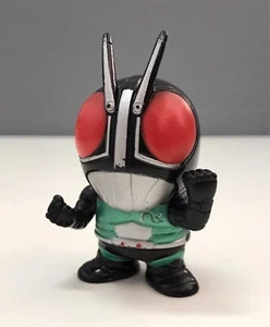 BANDAI 1992 KAMEN RIDER CLUB SD KAMEN RIDER BLACK RX SOFUBI VINYL FIGURE DOLL MA - Picture 1 of 5