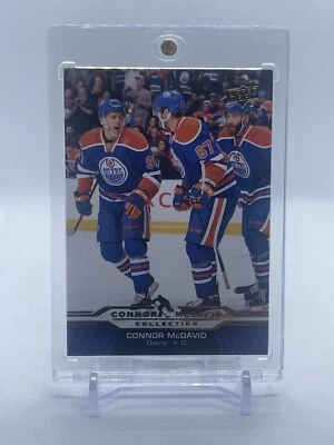 Connor McDavid 2015-16 Upper Deck Collection Box Set #CM-15 Rookie RC Oilers - Image 1 of 3