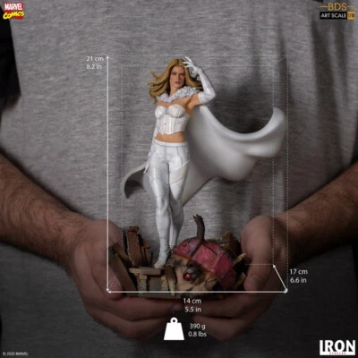 Iron Studios Emma Frost Bds Art Scale 1/10 - Marvel Comics - X-men - Image 1 of 4