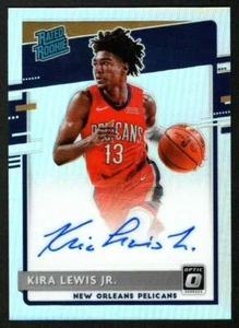 Kira Lewis Jr 2020-21 Donruss Optic Silver Holo Clasificado Novato Autógrafo Pelicans - Imagen 1 de 2