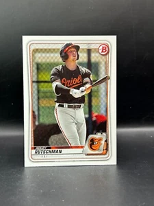 ADLEY RUTSCHMAN 2020 BOWMAN BASEBALL BASE PAPER ORIOLES - Picture 1 of 2