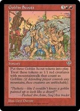 Goblin Scouts NM MTG Mirage Magic 2B3