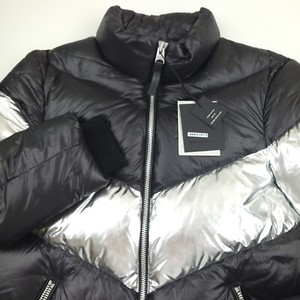 Silver Puffer Jackets for Men for sale 