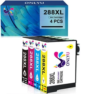 Combo de 4 cartuchos de tinta T288XL para tinta Epson para Epson Expression XP-434 XP-446 - Imagen 1 de 5