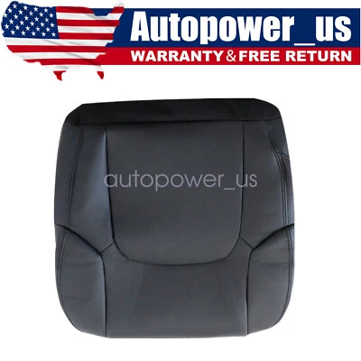 Cubierta de asiento inferior negra para Nissan Frontier 2005 2006 2007 2008 2009 2010 Foto 1 de 4