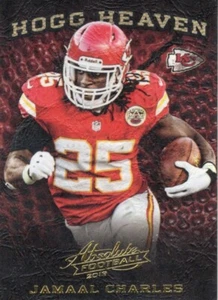 2013 Absolute Hogg Heaven #27 Jamaal Charles Card - Picture 1 of 2
