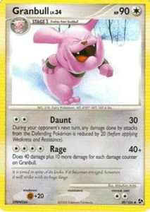 2x (pok-GE-039) Granbull (U) Pokemon D&P Great Encounters Card # 39 - Picture 1 of 1