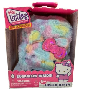 Real Littles Plushie Hello Kitty Tie Dye Backpack With 6 Surprises Inside New! - Picture 1 of 7