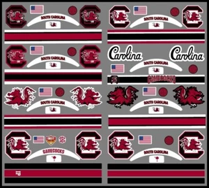 FULL SIZE South Carolina Gamecocks Helmet Decals - 8 designs to choose from - Picture 1 of 10