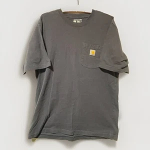 Carhartt Pocket Men’s Medium Short Sleeve Work T-Shirt Original Fit Gray - Picture 1 of 4