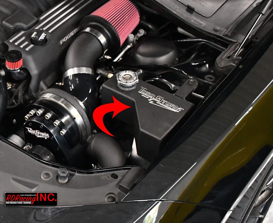 Tanque de expansión de refrigerante de aluminio TorqStorm para vehículos de plataforma Hem1 LX Foto 1 de 1