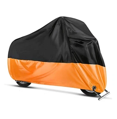 Motorcycle Cover XL for Kawasaki ZRX 1100/ 1200/ R/ S, ZZR 600 bl-org Foto 1 de 2
