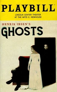 Playbill - Ghosts - April 2025 - Lily Rabe, Billy Crudup - Picture 1 of 5