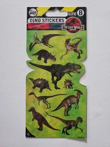 1997 Jurassic Park Il Mondo Perduto Sito B Dino Adesivi di Mello Smello JP NUOVI CON SCATOLA - Foto 1 di 3
