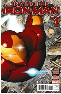 Invincible Iron Man 1-A Marvel Comics Vol-3 (2015-2016) Grade 9.2 - Picture 1 of 3
