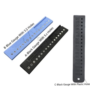 Dental Endodontische Gutta Percha Punkte Spannweite Messen Skala Messgerät Messlineal - Bild 1 von 12