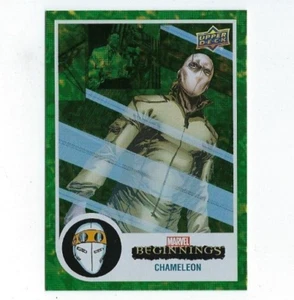 2022 Upper Deck UD Marvel Beginnings VOL.2 S.1 green foil 11 Chameleon 42/61 - Picture 1 of 1