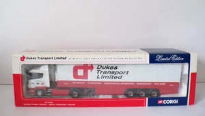CORGI CC12202 SCANIA FRIDGE TRAILER 'DUKES TRANSPORT LTD' MINT BOXED 1:50 - Picture 1 of 4