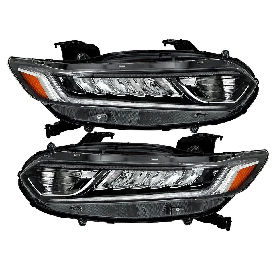 Par de repuesto de montaje de faros de señal LED DRL para Honda Accord 2018-2020 Foto 1 de 4