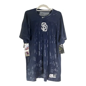 San Diego Padres Shirt Herren XL Blau MLB BaseLayer Baseball Nike Pro Hypercool - Bild 1 von 15