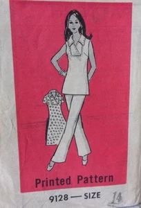 Anne Adams Schnittmuster 9128 Größe 14 Vintage Kleid - Bild 1 von 2