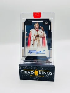 2024 Panini Three Count WWE - Booker T - Timeless Moments Auto /49 - Bild 1 von 2