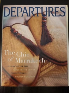 DEPARTURES SEPTEMBER 2001 The Chic Of Marrakech English Style #A2-0748 - Picture 1 of 18