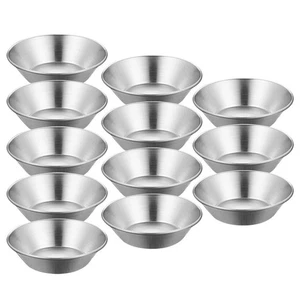  12pcs Egg Tart Mold - Tartlet Baking Pan Mini Pastry Molds Nonstick Bakeware - Picture 1 of 12