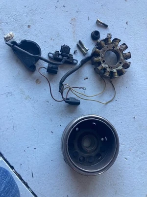 Ski-doo Summit Mach 670 Fly Wheel and Stator and Pick Up Coil 1998 - Image 1 of 3