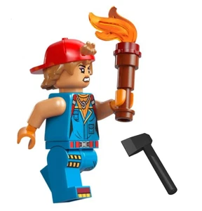 LEGO Fortnite minifigura - fort016 - artista de bujías - de 77075 - Imagen 1 de 1