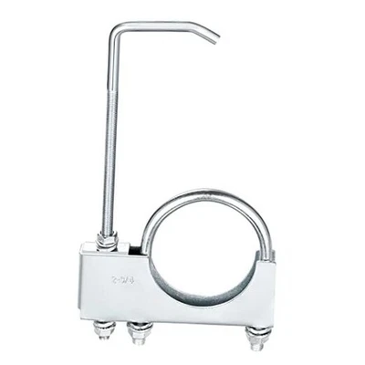 Braçadeira de escape universal 2,75" com cabide para picape Chevy C10 e 2,75 polegadas - Imagem 1 de 4