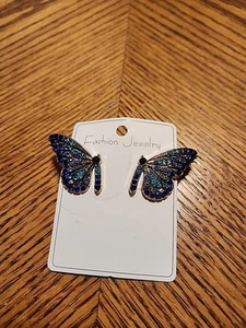 Mosaik Schmetterling Ohrstecker - Bild 1 von 3