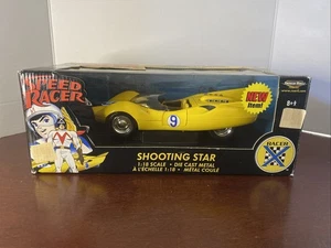 Speed Racer Shooting Star 1:18 Die-Cast American Muscle Ertl 2004  Yellow No. 9 - Picture 1 of 8