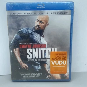 Snitch (Blu-ray + UltraViolet + Digital Copy) Brand New SEALED - Picture 1 of 6