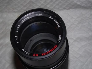 PROMASTER MC 80-205MM F4.5 MACRO ZOOMOBJEKTIV FÜR NIKON AI MOUNT - Bild 1 von 3