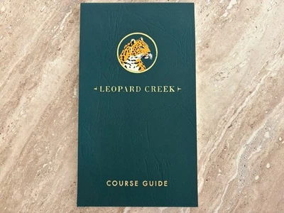 GUÍA DE CAMPO DE GOLF LEOPARD CREEK rara Kruger Natl Park Sudáfrica Foto 1 de 2