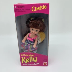 BARBIE CHELSIE LI'L AMIGOS DE KELLY HERMANA PEQUEÑA DE BARBIE MATTEL VINTAGE #14852 - Imagen 1 de 6