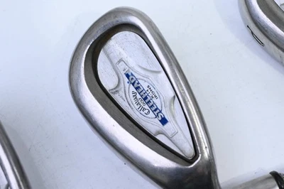 Left Hand Callaway X-14 Irons / 3-PW+SW / Uniflex Steelhead Constant Weight - Image 1 of 4