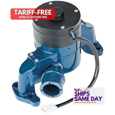 Proform 66225B, Kit SBC Electric Water Pump Blue Aluminum Performance Parts - Image 1 of 4