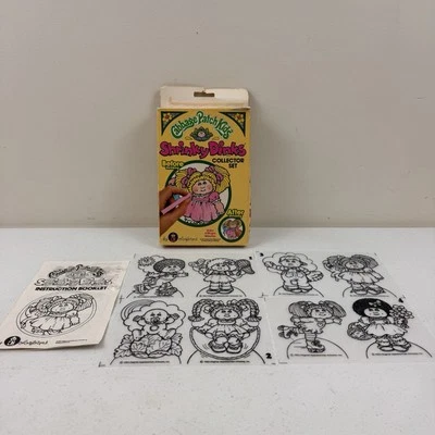 Shrinky Dinks Cabbage Patch Kids Collector Set De Colección 1983 Incompleto Sin Color Foto 1 de 4