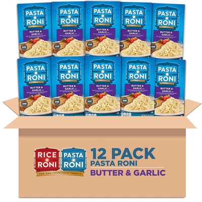 , Butter & Garlic Angel Hair, 4.7Oz Boxes (12 Pack) - Image 1 of 4