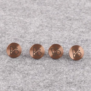4 Stück B&O Bang & Olufsen Emblem Lautsprecher Abzeichen in Roségold Ersatz - Bild 1 von 6