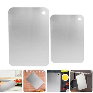 Titanium Cutting Boards For Kitchen Double-Sided Chopping Board Food Cutting Mat - Picture 1 of 10
