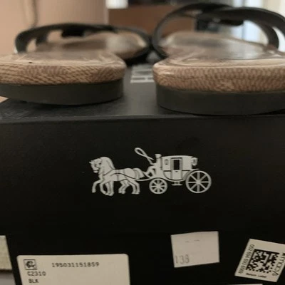 Женские сандалии-шлепанцы Coach Essie - Изображение 1 из 4