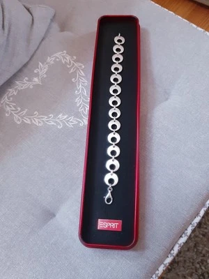 Esprit Armband aus 925er Silber 20 cm mit Etui - TOP ZUSTAND - Bild 1 von 4