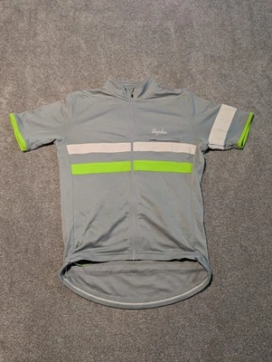Jersey Rapha Brevet para Hombres XL Gris Mezcla de Lana Merino Ciclismo Bolsillos para Botella de Agua Foto 1 de 4